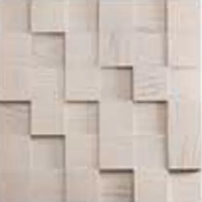 Деревянная мозаика Rovere Bianco Sirca 3D