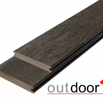 Террасная доска 3D полнотелая STORM/OLD WOOD BROWN