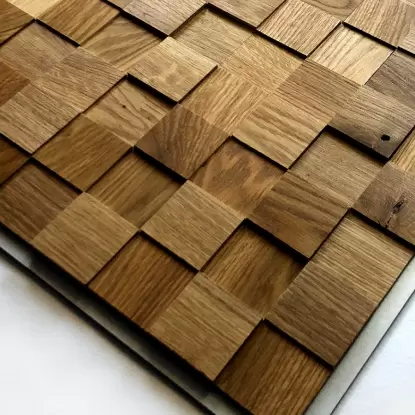 Деревянная мозаика Chess Natural Шахматная «Натуральная»