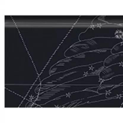 Напольный плинтус STARS BLACK