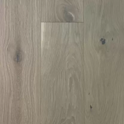 Паркетная доска Дуб коттедж Виздом WHITE & GREY