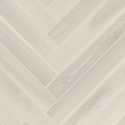 Паркетная доска Ash Herringbone Elegant Frost
