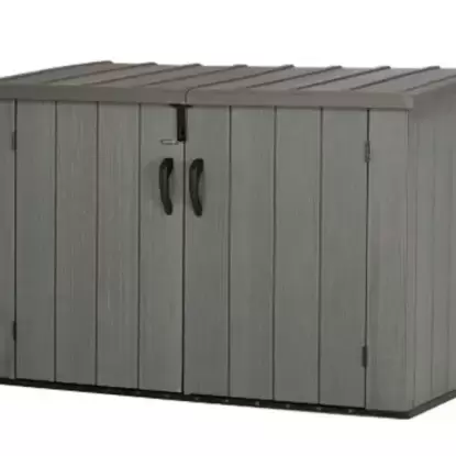 Садовая мебель Ящик пластиковый WoodLook 2100 л, серый