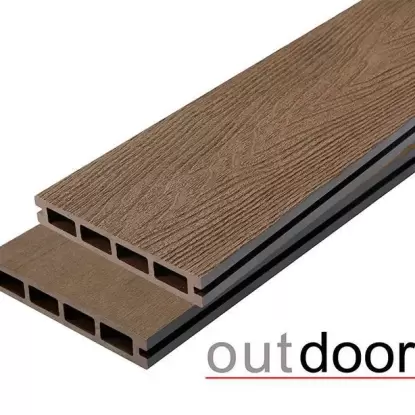 Террасная доска 3D HAVANA BROWN коричневая микс