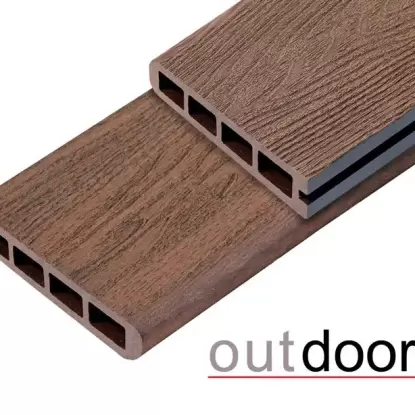 Террасная доска 3D ARIZONA BROWN коричневая микс