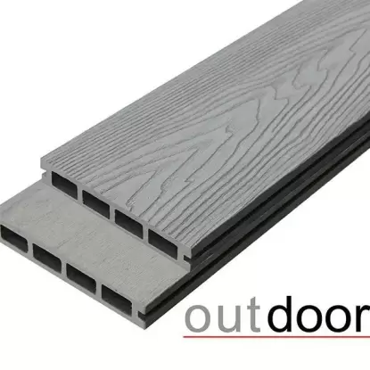 Террасная доска 3D HAVANA GREY серая микс