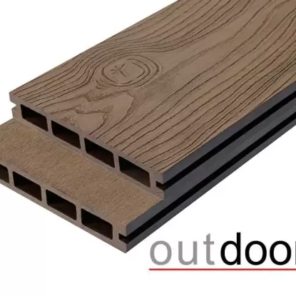 Террасная доска 3D OCEAN BROWN коричневая микс