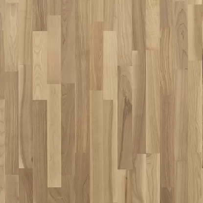 Паркетная доска Ясень Pluton White Oiled 3-полосный (Ясень Плутон белый)